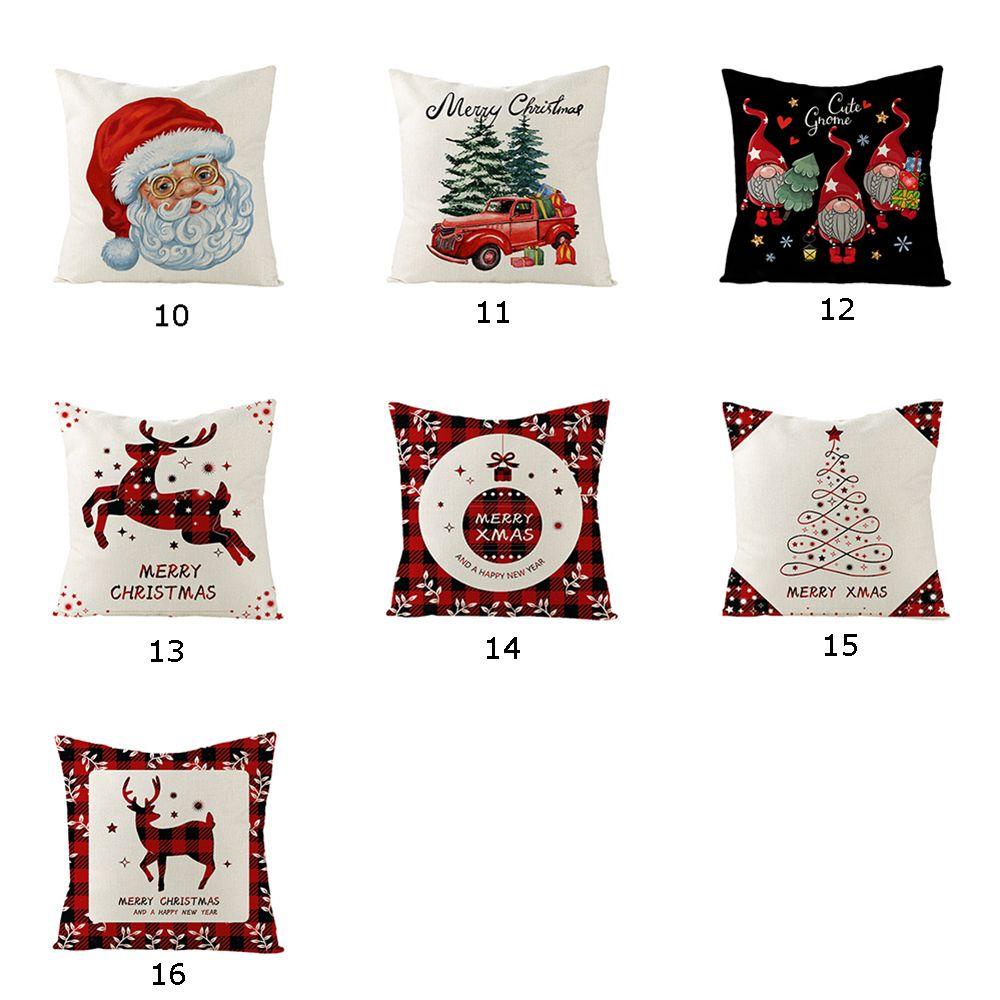 Vỏ Gối Sofa Trang Trí Họa Tiết Giáng Sinh Thời Trang