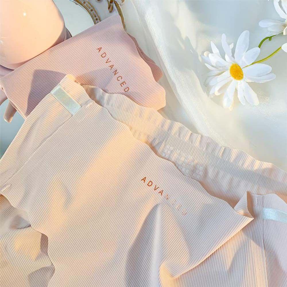 OCEANMAP Quần Lót Ren Gợn Sóng Màu Sắc Ngọt Ngào Cho Nữ