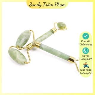 Thanh lăn mặt massage nâng cơ 2 đầu ⚡ giá tốt ⚡ thanh lăn bằng đá cẩm thạch