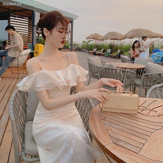 Đầm Hai Dây Quyến Rũ Dáng Dài Cho Nữ