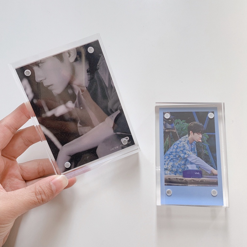 Giá Đỡ Trưng Bày Khung Ảnh Bằng Acrylic Trong Suốt
