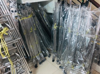 Sào phơi đồ đơn - đôi inox
