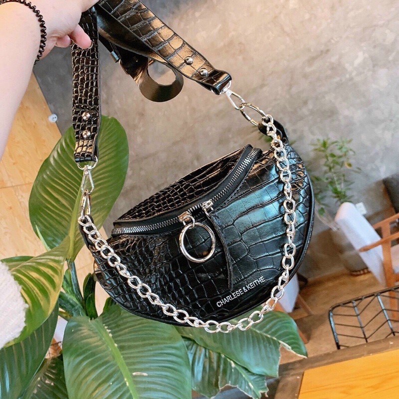 Túi Đeo Chéo Bao Tử, Túi Bao Tử Đeo Chéo Nữ Hottrend 2021 🧡🧡🧡 Freeship