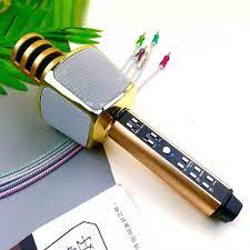 SD-10 - Micro hát karaoke kèm loa bluetooth cho điện thoại, máy tính bảng sd17 sd18