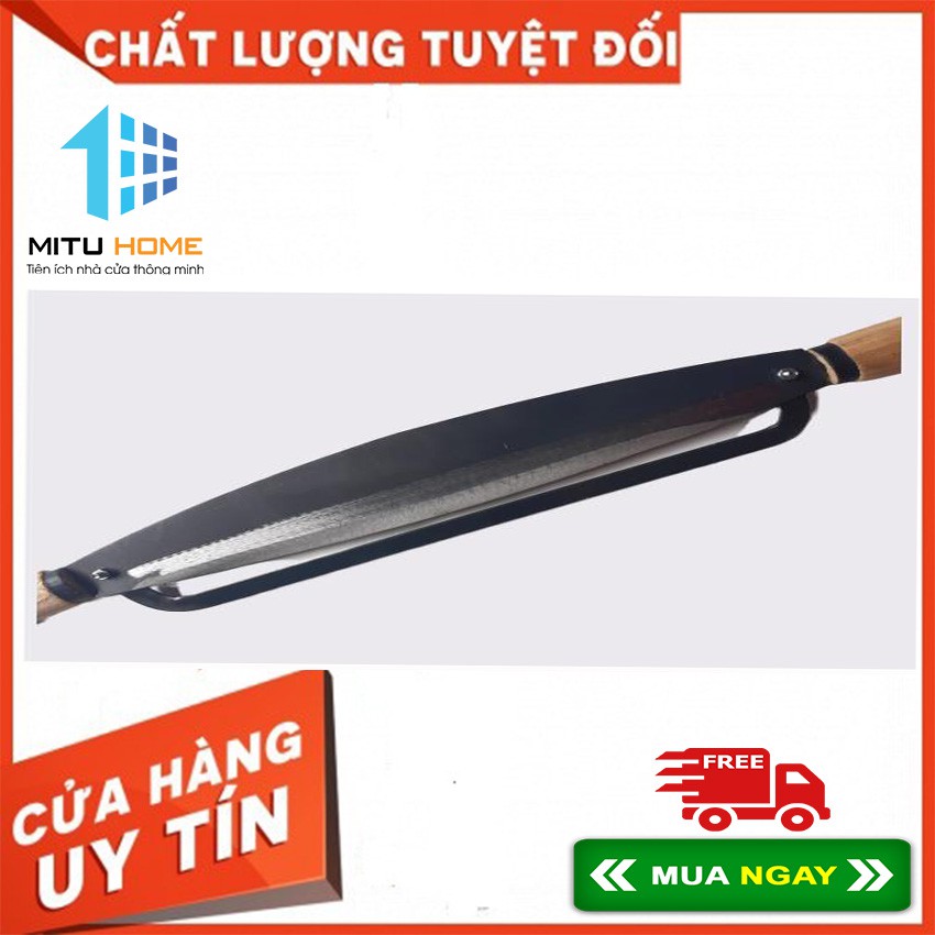 Dao thái chuối bằng tay (THÉP XỊN) - MITUHOME- Chuyên dùng để thái chuối, thân cây mềm, rất sắc bén, hiệu quả.