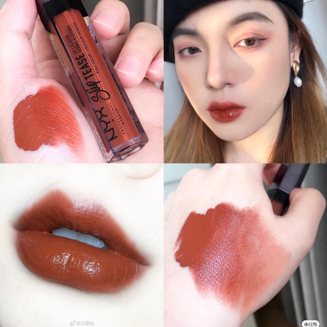 Son Kem Bóng Nyx Slip Tease Full Color Lip Lacquer