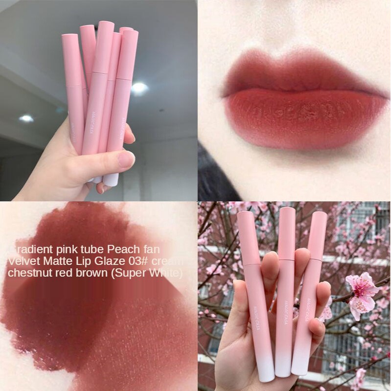 Son kem lì chống nước không phai màu thiết kế vỏ màu gradient