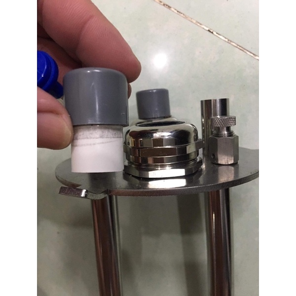 Trộn Co2 Inox 304 Tích Hợp Khe Cắm Sưởi + UV