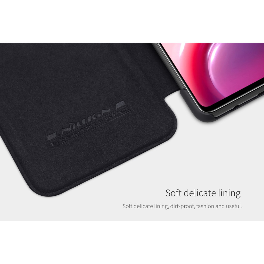 Bao Da Samsung Galaxy M51 Hiệu Nillkin Qin Chính Hãng