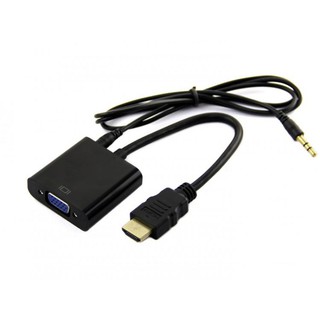 Cáp Chuyển Tín Hiệu, HDMI to VGA có Audio/ không có Audio