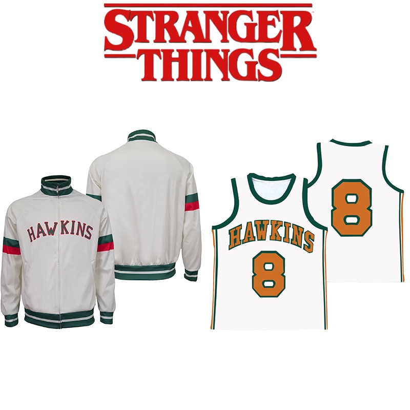 Stranger Things Lucas Sinclair Cosplay Costume Unisex Size Casual Sports Jacket Hawkins Coat