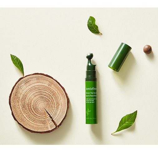 Thanh lăn dưỡng da mắt &amp; mặt innisfree Green Tea Seed Eye &amp; Face Ball