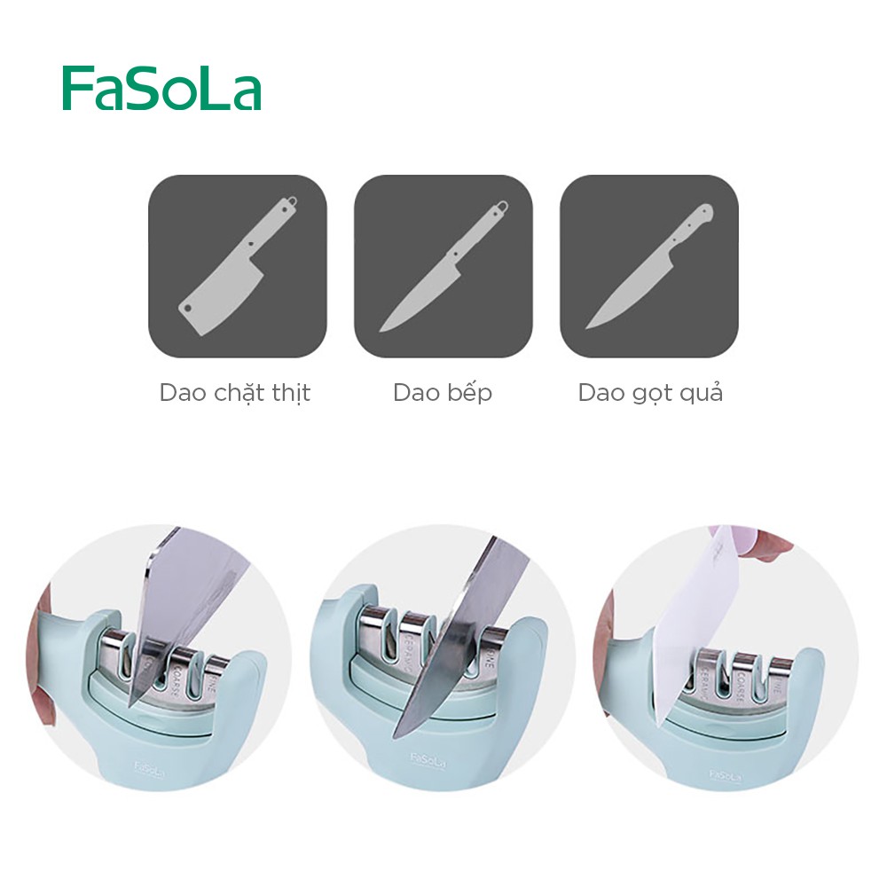 Dụng cụ mài dao 3 rãnh FASOLA FSLRY-233