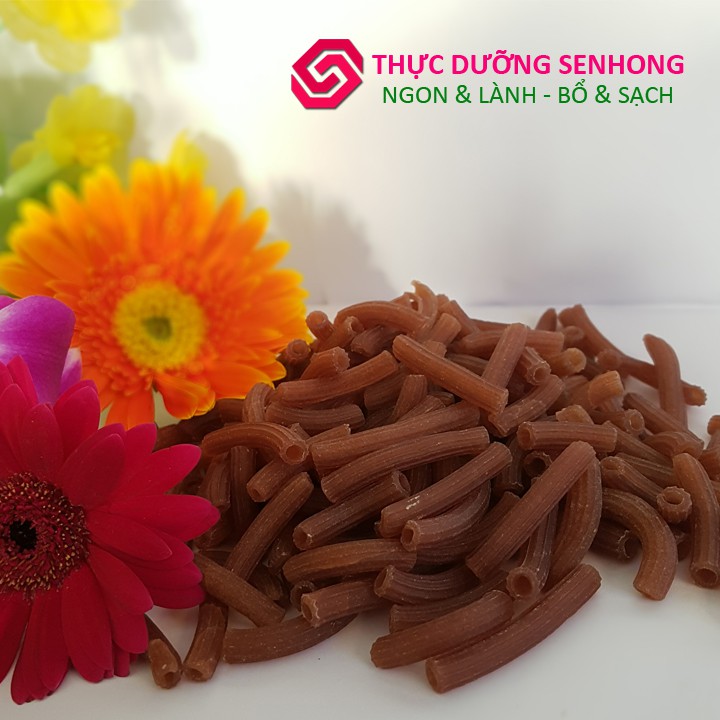 Nui ống gạo lứt (500gr) Nui gạo lứt nguyên cám, không hóa chất phẩm màu | BigBuy360 - bigbuy360.vn