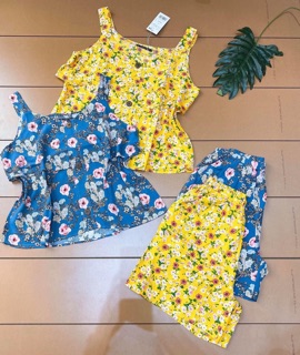 Đồ bộ lanh Thái short dây có bigsize