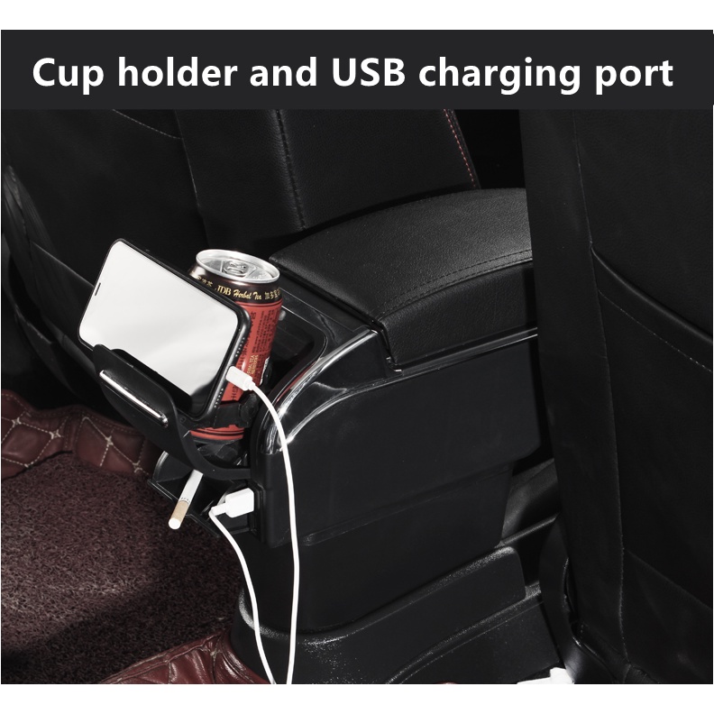 Hộp Tỳ Tay Xe Hơi HONDA BRV BRIO RS Có Thể Điều Chỉnh Trung Tâm Điều Chỉnh Trung Tâm Hộp Đựng Đồ Dùng