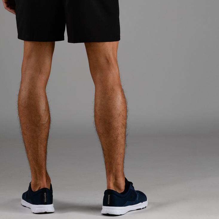 ✭ Decathlon Domyos Quần Short Tập Thể Dục Nam Màu Đen Fst100 - 8506243 ☋