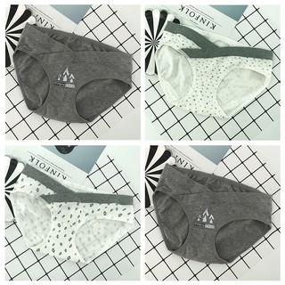 Combo 4 quần lót bầu cạp chéo cotton 100% siêu gợi cảm cho mẹ bầu