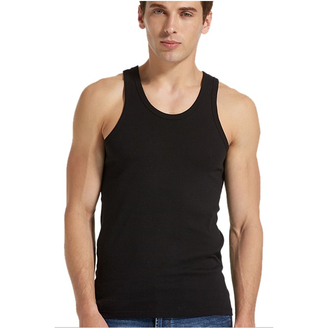 Áo TankTop nam N7 ba lỗ trơn tập GYM dạo phố mặc nhà thời trang phong cách | BigBuy360 - bigbuy360.vn