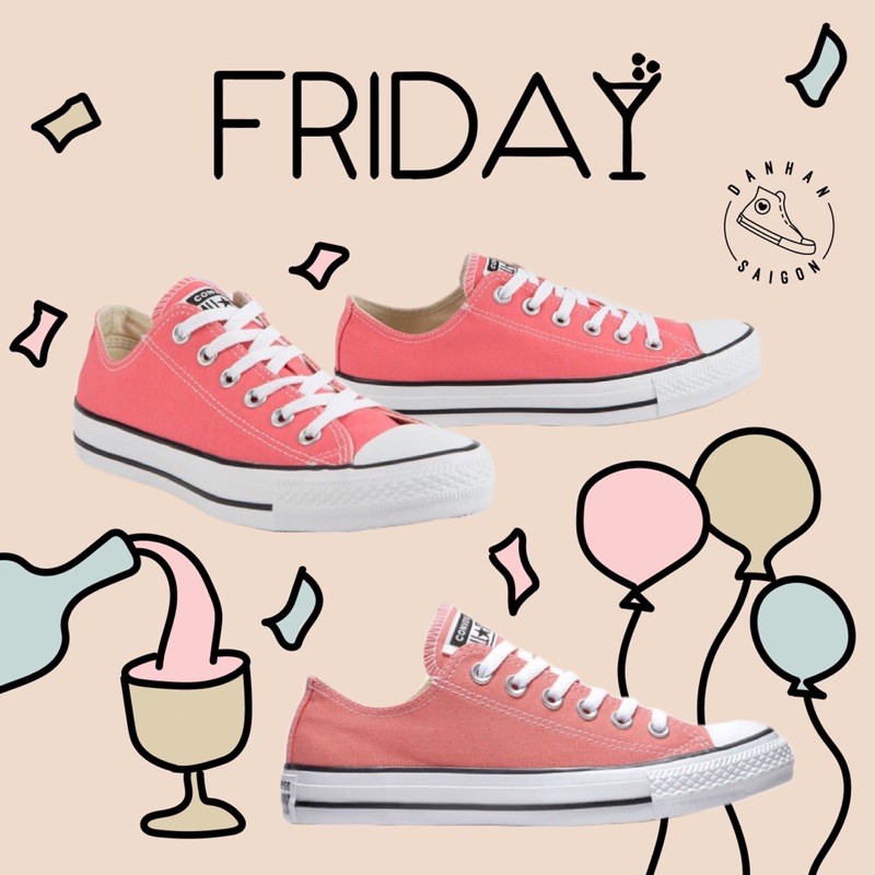 Giày Converse Hồng