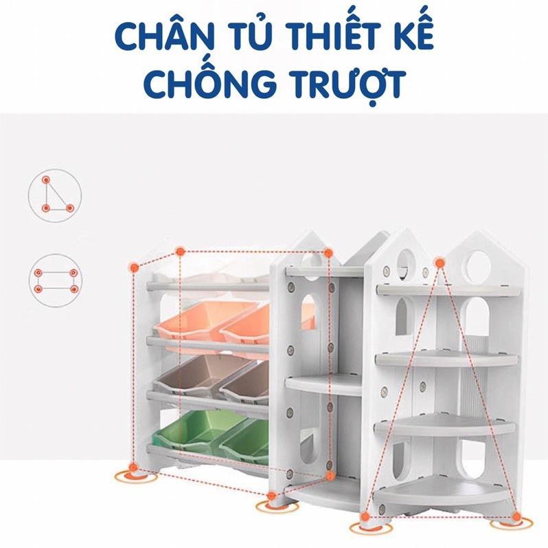 GIÁ KỆ TỦ ĐỰNG ĐỒ CHƠI CAO CẤP HOLLA 2021