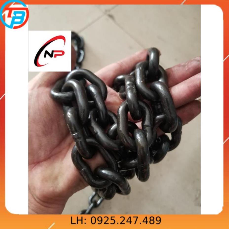 Dây xích đúc tải cao đen công nghiệp phi 8mm(li),loại tải và chịu lực cực tốt.kimkhinhatphat