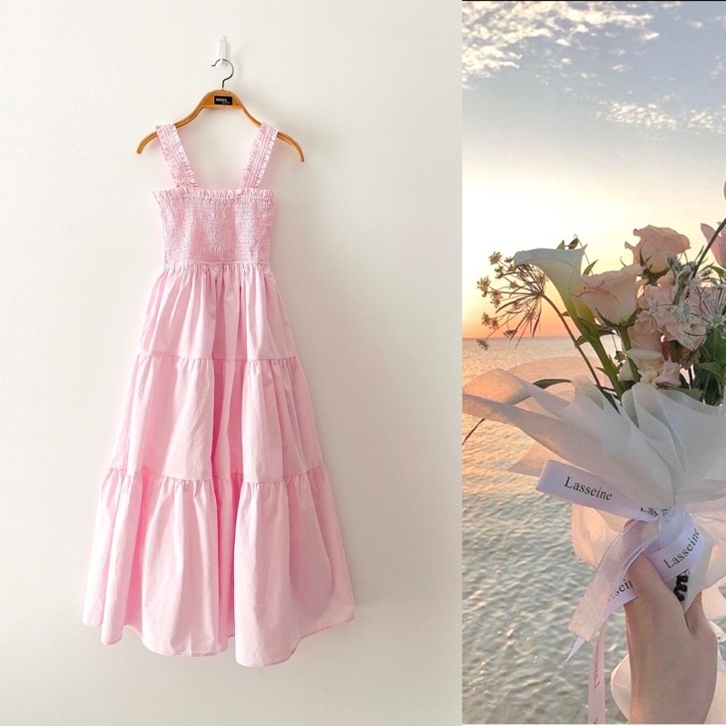 PASS VÁY HOIVU SALAY DRESS HỒNG