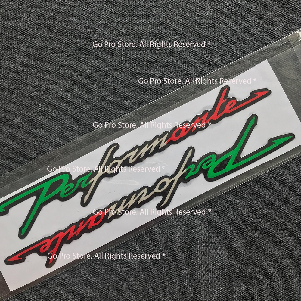 01 Cặp Tem Chữ PERFORMANTE G1089