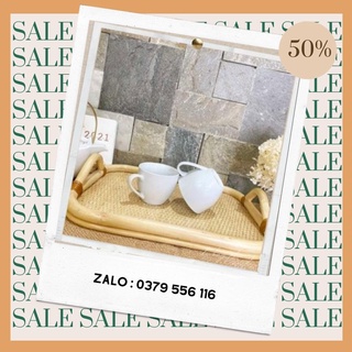 [Mua 10 Cái Tặng Thêm 1 Cái] - Tách Uống Cafe Sứ Trắng Trơn Cao Cấp