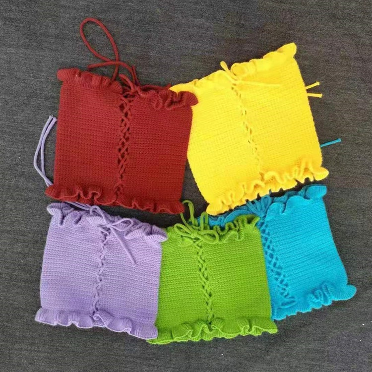 Áo croptop không tay hở lưng dây rút phong cách Hàn Quốc quyến rũ cho nữ
 | BigBuy360 - bigbuy360.vn