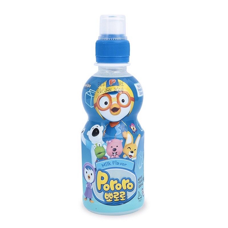 Nước uống Pororo (5 loại: Vị Việt Quất, Dâu, Táo, Trái cây, Sữa)-[FREE SHIP] TỪ ĐƠN 50K, [Loại Đặc Biệt]