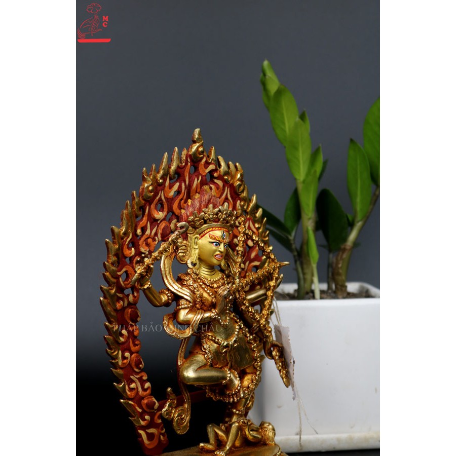 TƯỢNG KURUKULEY 20CM ĐỒNG NEPAL