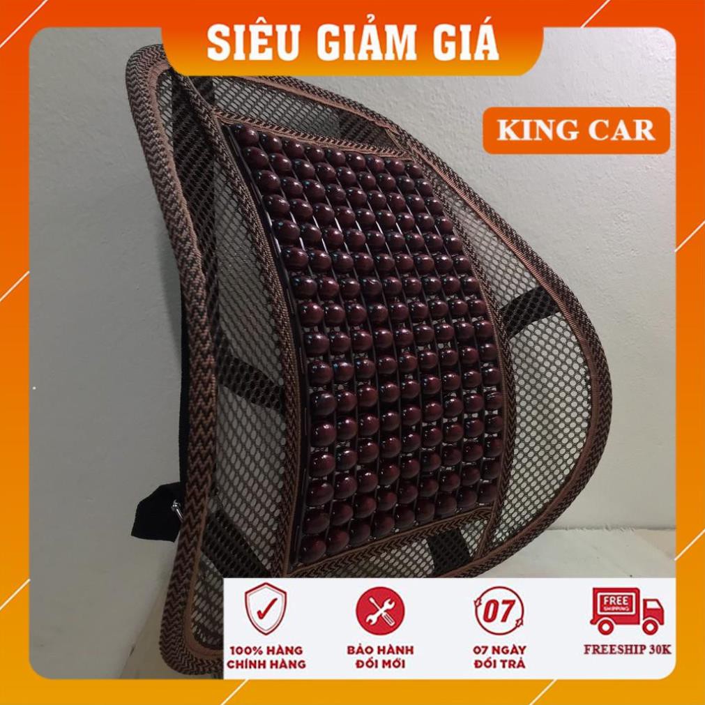 Đệm lưới tựa lưng, massage lưng cho ghế văn phòng, ghế xe hơi, tránh nhức mỏi lưng eo - Shop KingCar