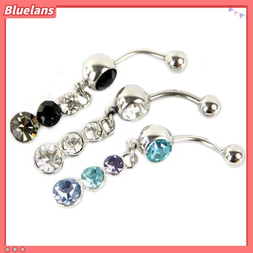 Khuyên rốn kiểu tua rua đính đá thời trang cho nữ