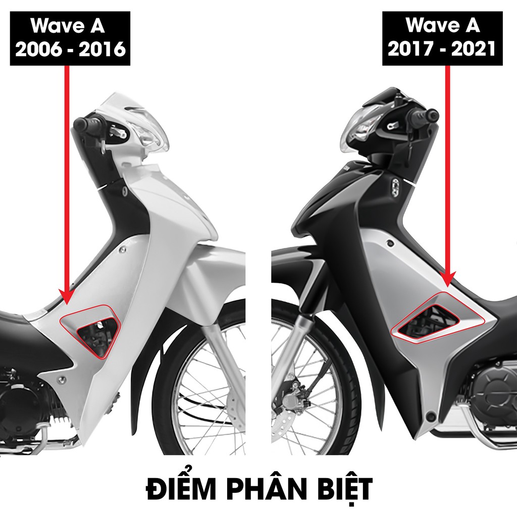 Tem Xe Wave Alpha Chủ Đề Repsol Edition Xanh Hồng | WA061609RS | Decal Bóng Cao Cấp Chính Xác Từng Chi Tiết