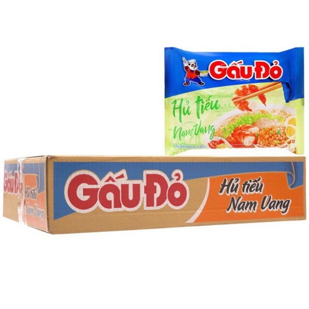 HYHY7 Hủ tiếu nam vang Gấu đỏ gói 70g 4 Q51