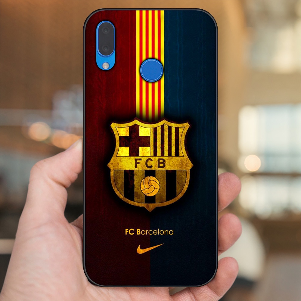 Ốp lưng Huawei Nova 3, Nova 3i, Nova 3e, P20 Lite viền đen in hình Barcelona Barca