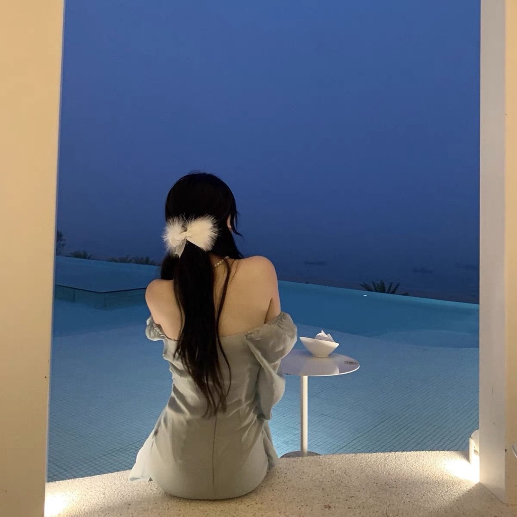 Đầm thiết kế hai dây phong cách pháp cổ điển 2021 thời trang mùa hè dành cho nữ