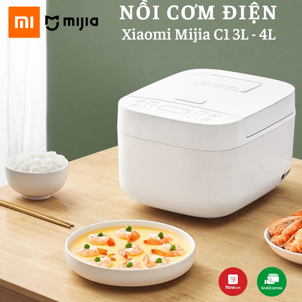 [Mã ELHADEV giảm 4% đơn 300K] CHÍNH HÃNG - Nồi cơm điện Xiaomi Mijia C1 - Dung tích 3L - 4L