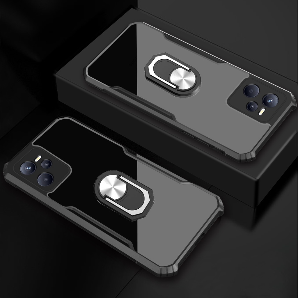 Ốp Điện Thoại Có Vòng Đỡ Nam Châm Cho OPPO Realme C35 Realme 9 Pro Realme 9i V50