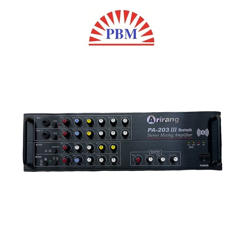 Máy tăng âm Arirang PA-203III bluetooth - Chính hãng.