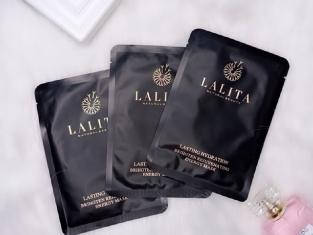 [Công ty trợ giá] Mặt nạ năng lượng đen than hoạt tính thải độc,cấp ẩm sáng da, chống lão hóa Lalita (1 miếng) | BigBuy360 - bigbuy360.vn