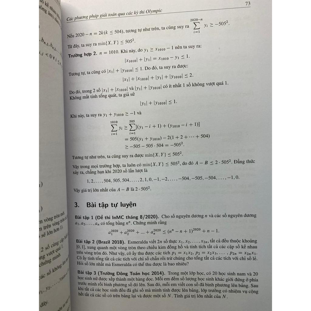 Sách - Phương pháp giải toán qua các kì thi OLYMPIC