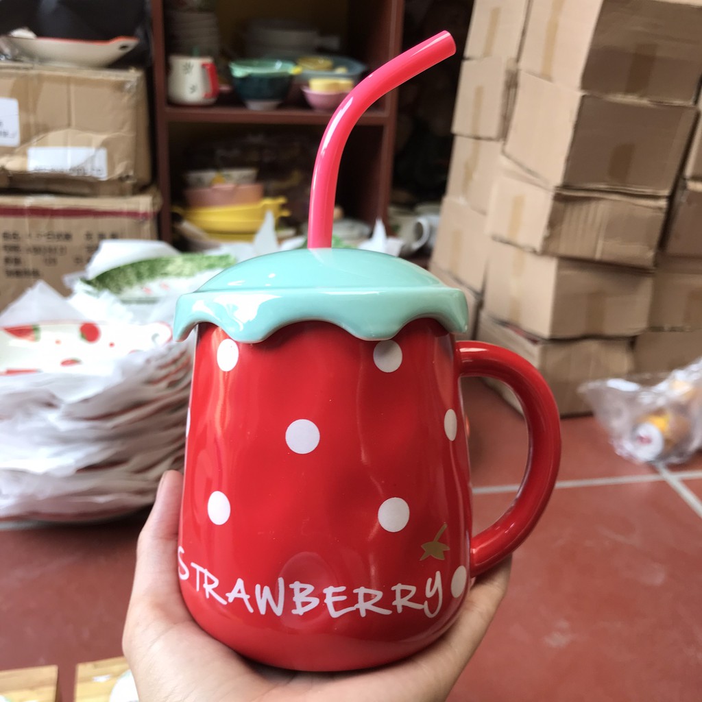 Cốc Sứ Cốc Uống Nước Uống Cafe Đáng Yêu Cute