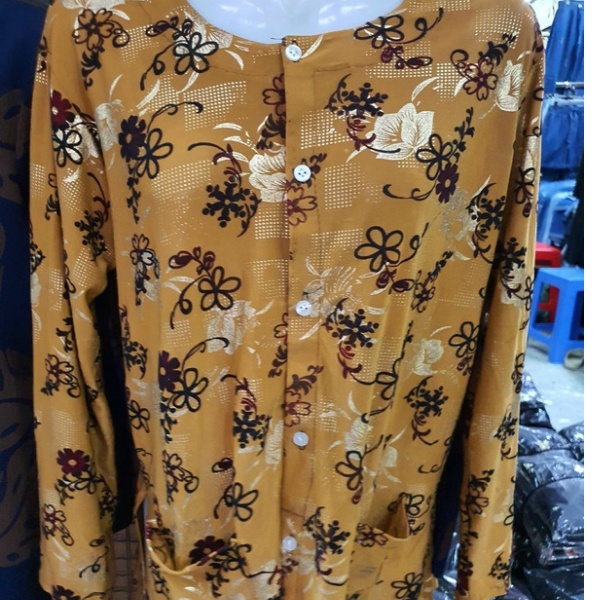 Bộ Đồ Bà Già Áo Bà Ba Ép Nhung Quần SaTanh