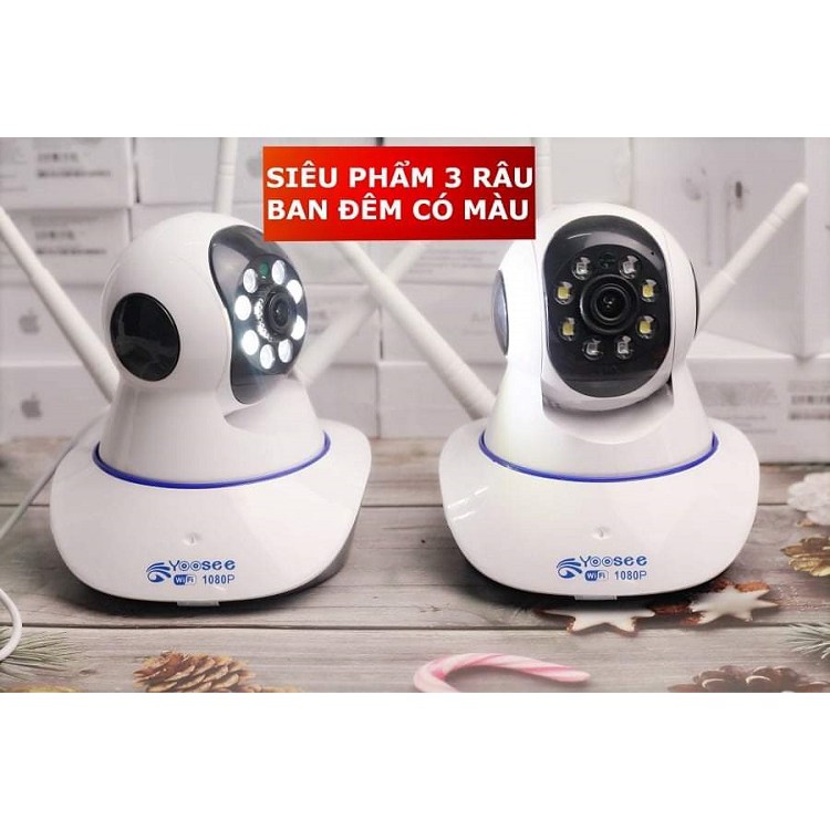 [Mã 267ELSALE hoàn 7% đơn 300K] Camera Yoosee 3 Anten FULL HD 1080P | BigBuy360 - bigbuy360.vn