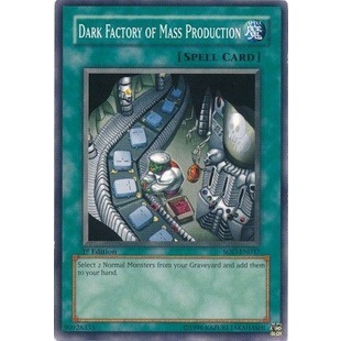 Thẻ bài Yugioh - TCG - Dark Factory of Mass Production / SOD-EN037'