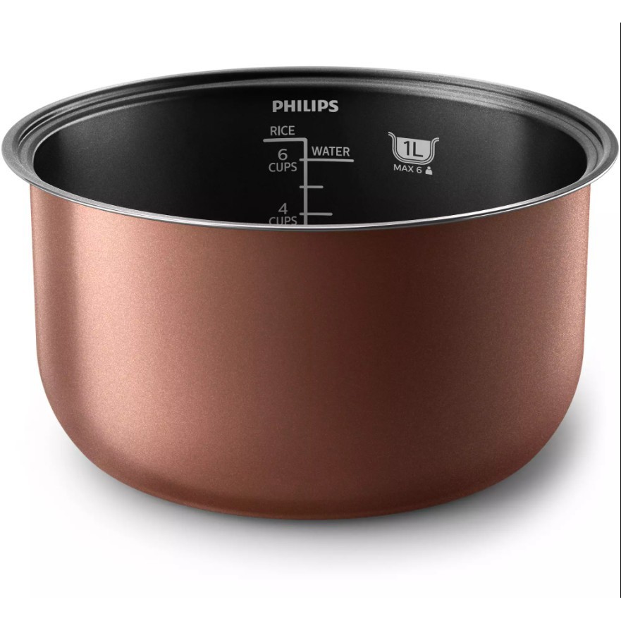 Nồi cơm điện nắp gài Philips 1.8 lít HD3115/66 - Hàng chính hãng