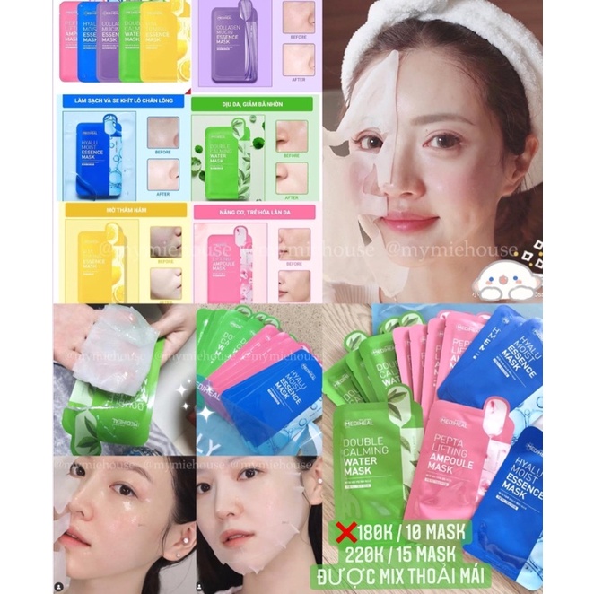 MẶT NẠ MEDIHEAL MẪU MỚI NHẤT