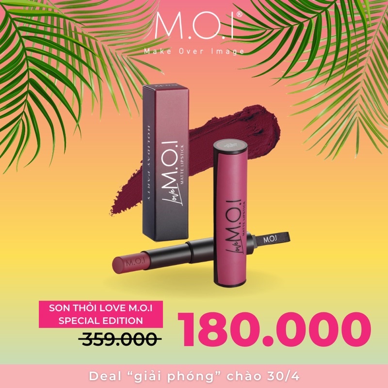 Son MOI Sáp LOVE MATTE LIQUID LIPSTICK 3,5g